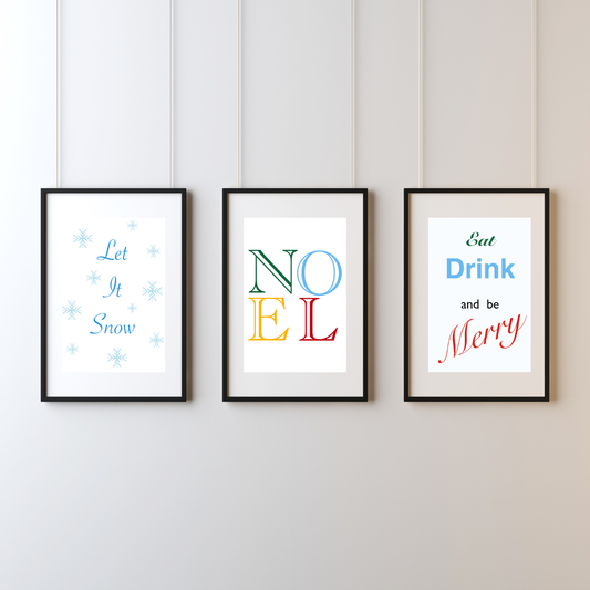 NOEL Wall Print