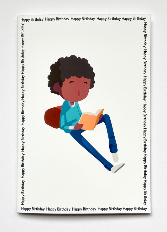 Happy Birthday Card - Teenage boy