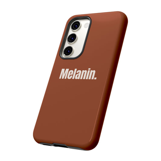 Melanin text phone case | Tough Case