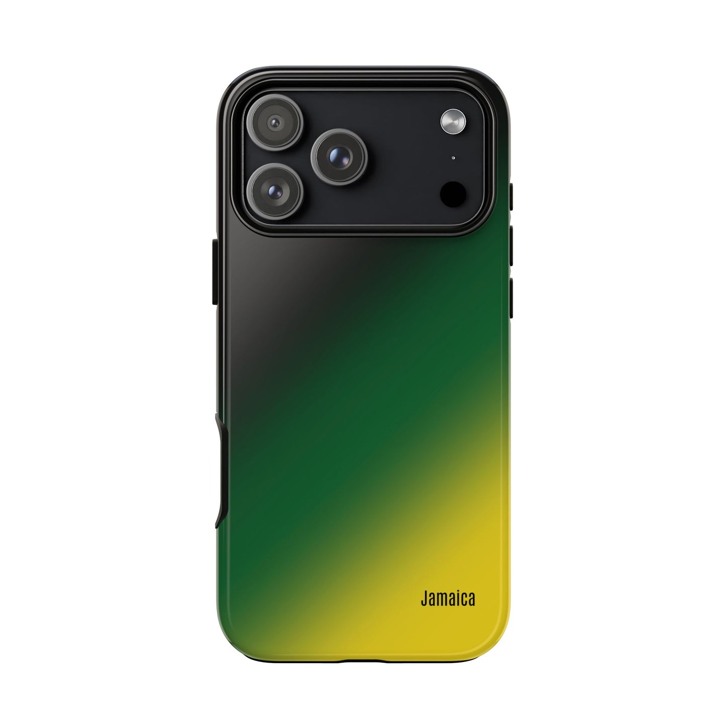 Gradient Tough Phone Case - Jamaican Flag Colours