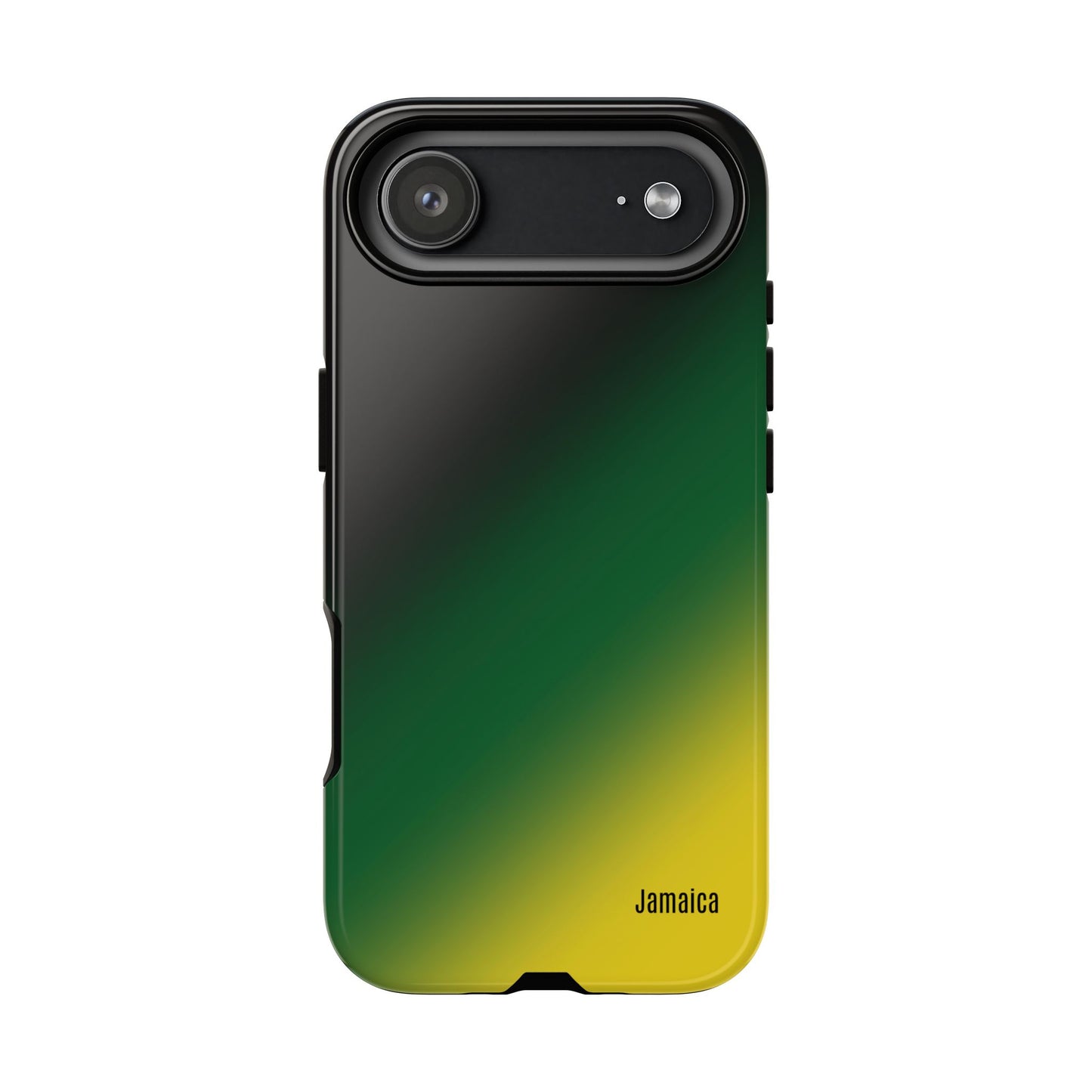 Gradient Tough Phone Case - Jamaican Flag Colours