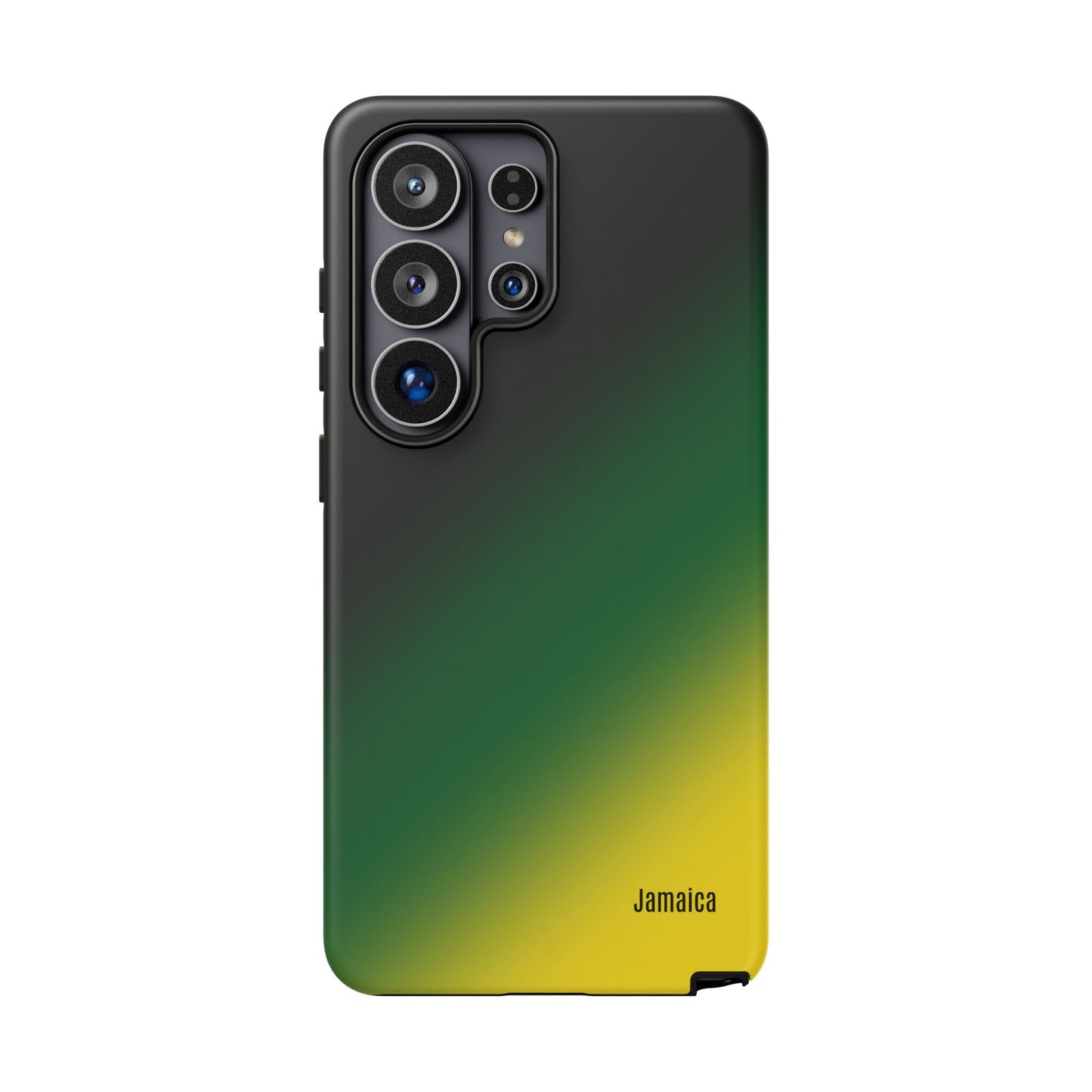 Gradient Tough Phone Case - Jamaican Flag Colours