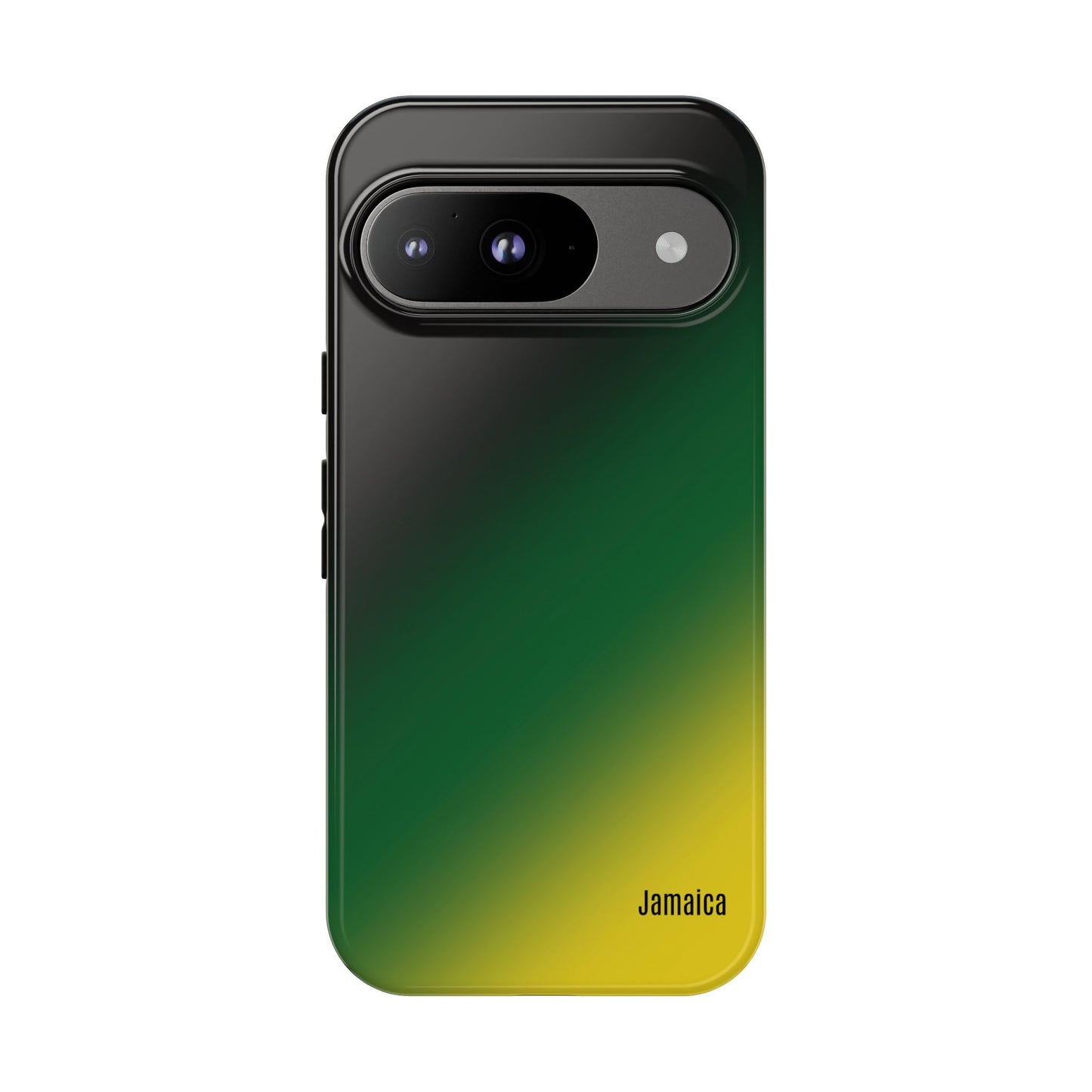 Gradient Tough Phone Case - Jamaican Flag Colours