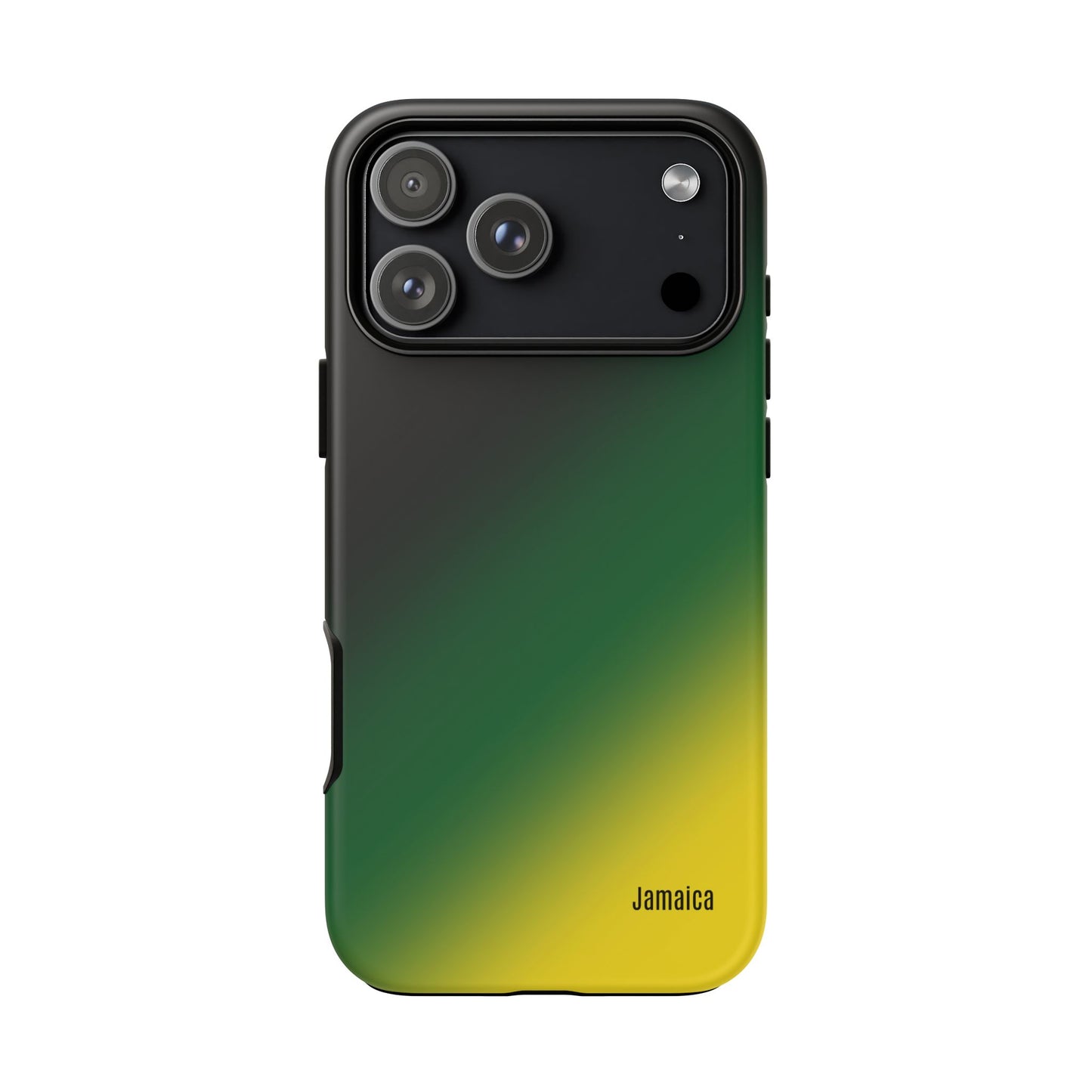 Gradient Tough Phone Case - Jamaican Flag Colours