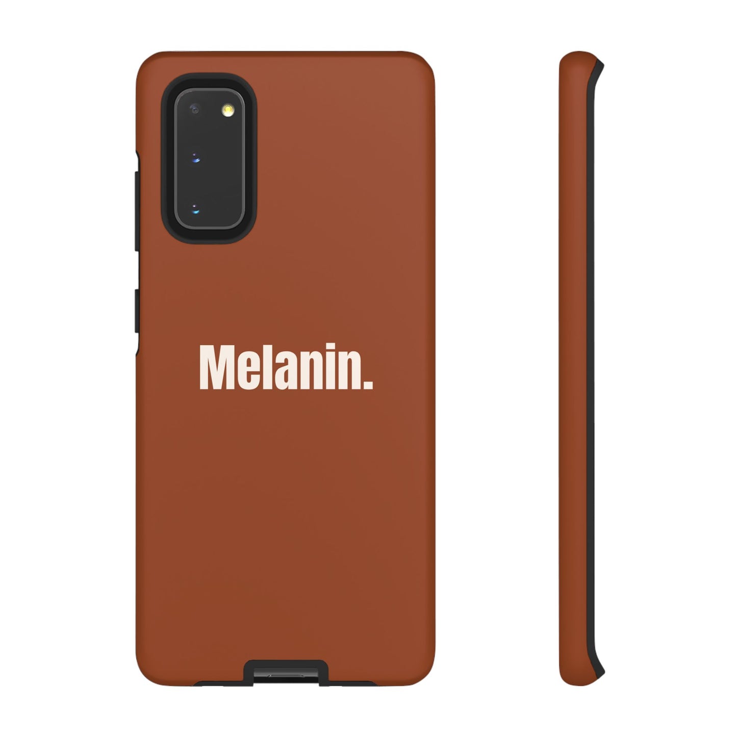 Melanin text phone case | Tough Case