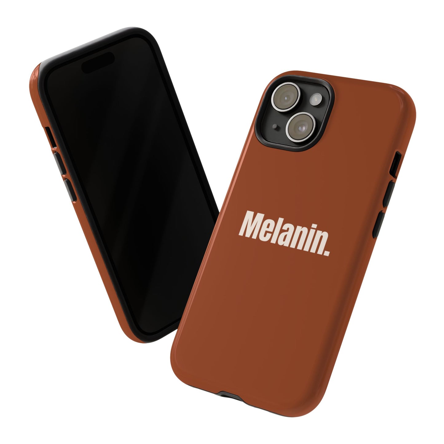Melanin text phone case | Tough Case