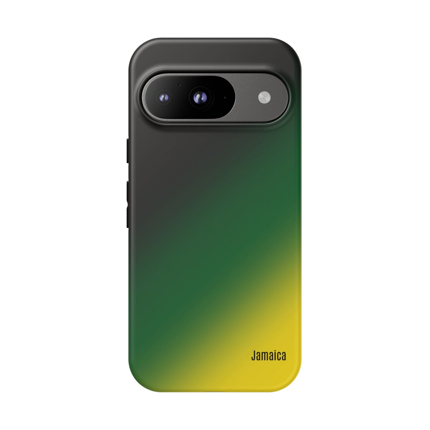 Gradient Tough Phone Case - Jamaican Flag Colours