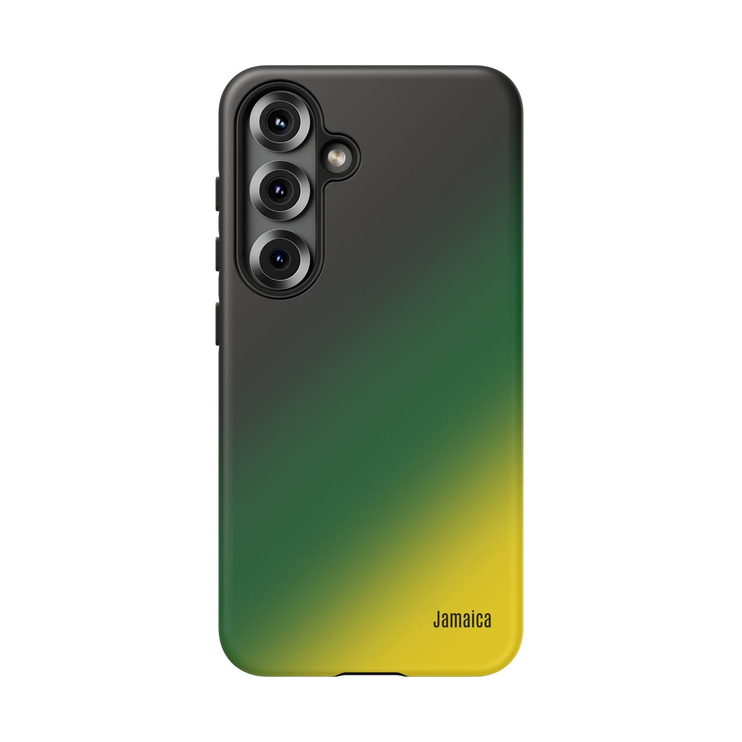Gradient Tough Phone Case - Jamaican Flag Colours
