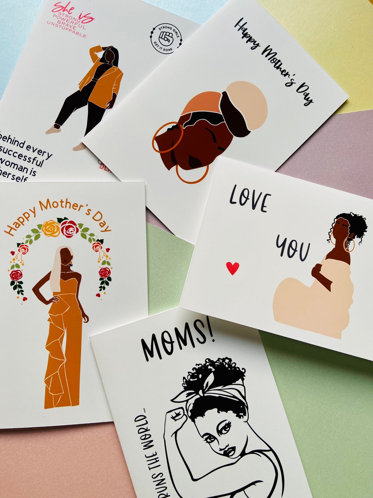 Greeting Card - Strong Woman