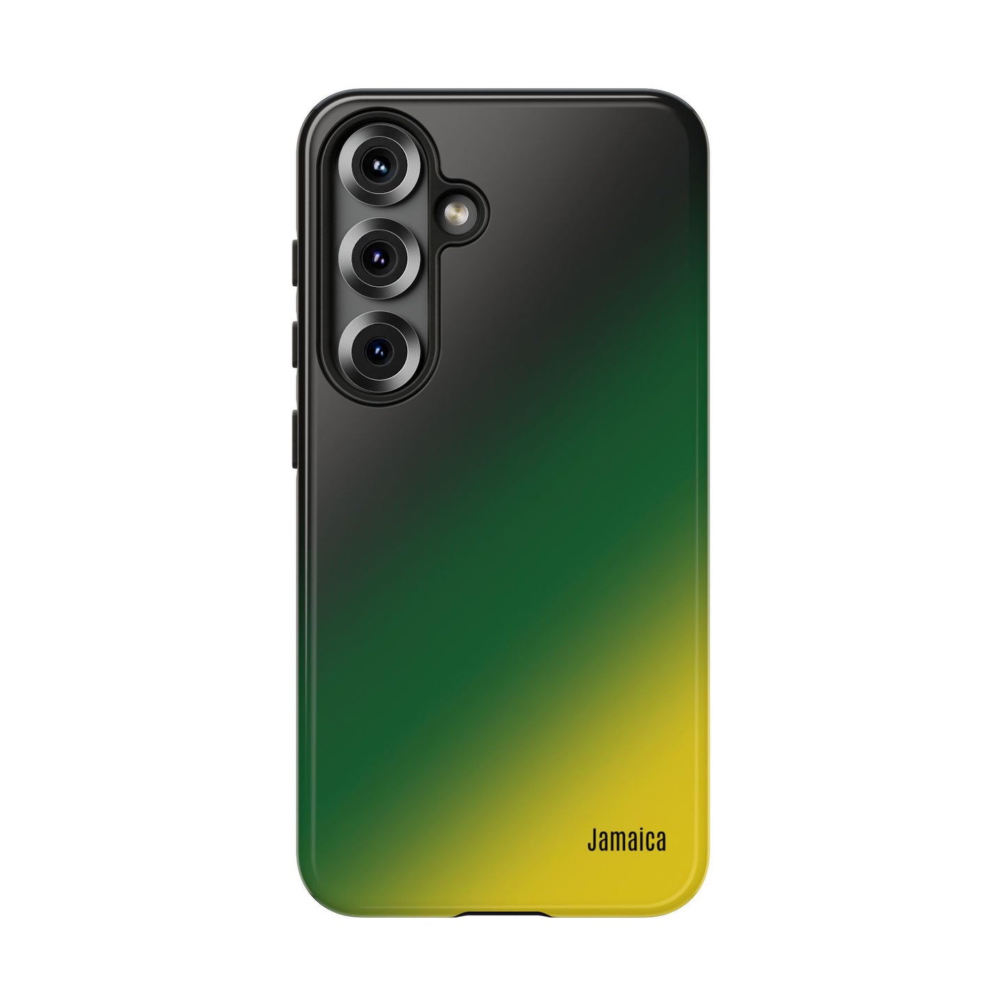 Gradient Tough Phone Case - Jamaican Flag Colours