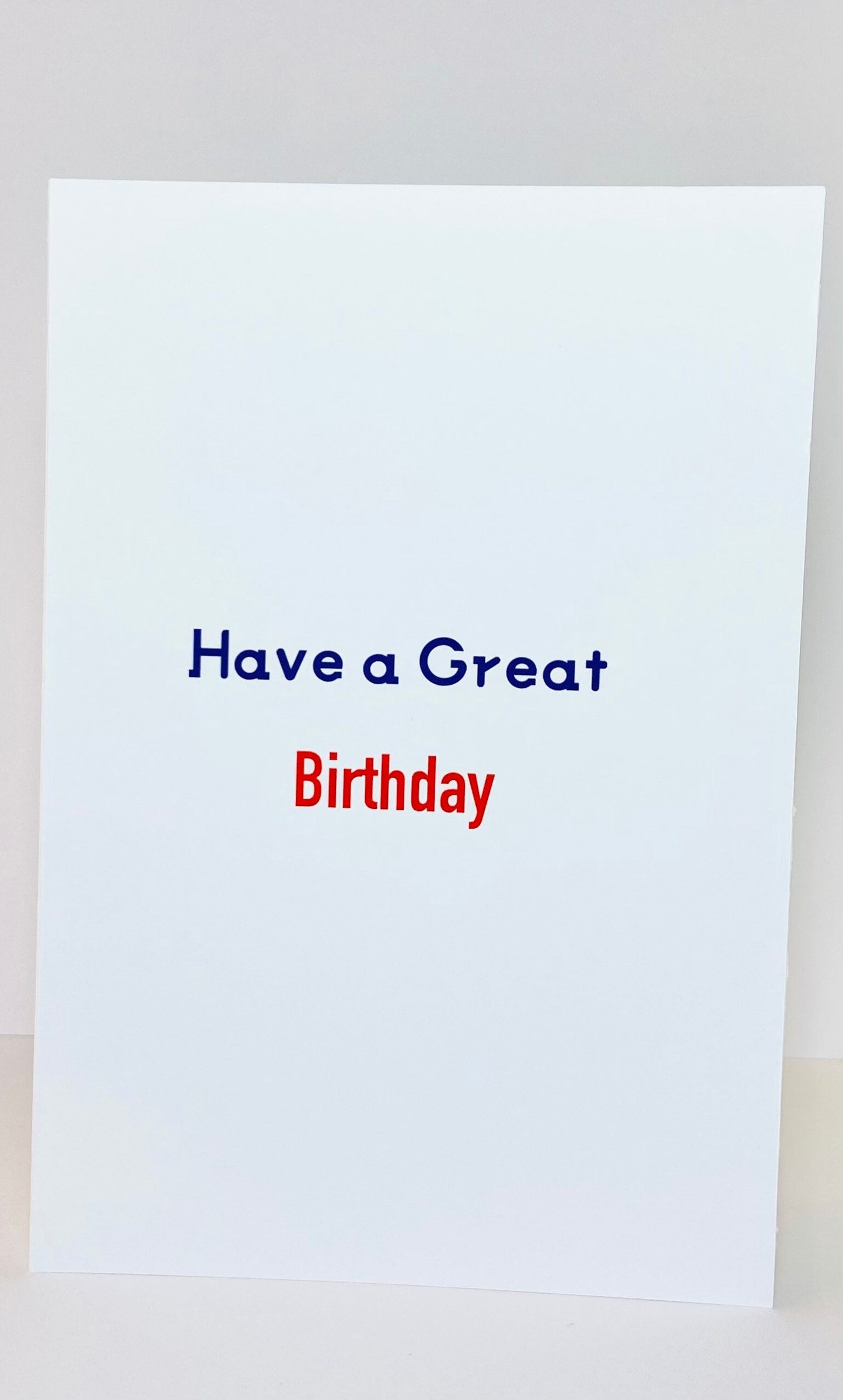 Happy Birthday Card - Retro teenager