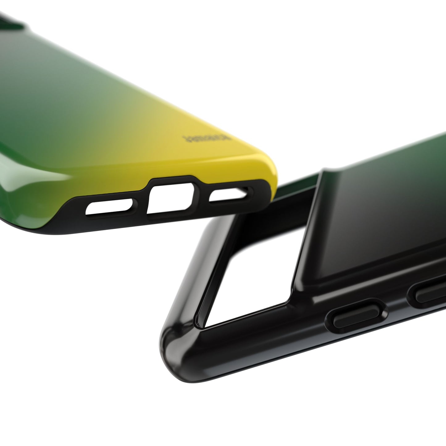 Gradient Tough Phone Case - Jamaican Flag Colours