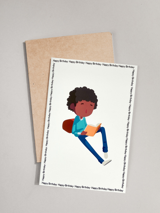 Happy Birthday Card - Teenage boy