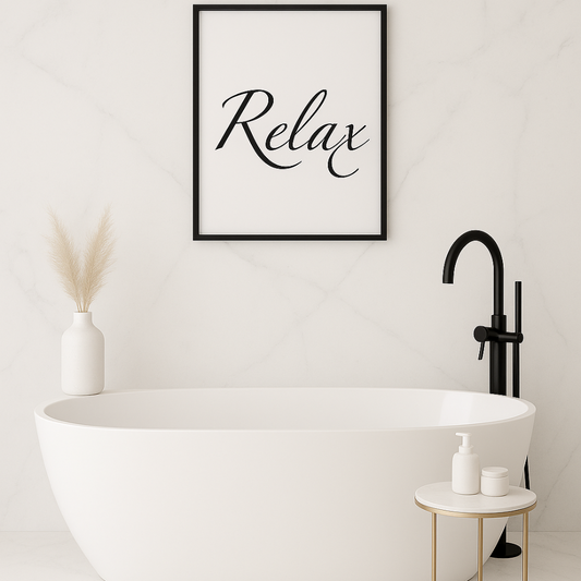 Wall print - Relax