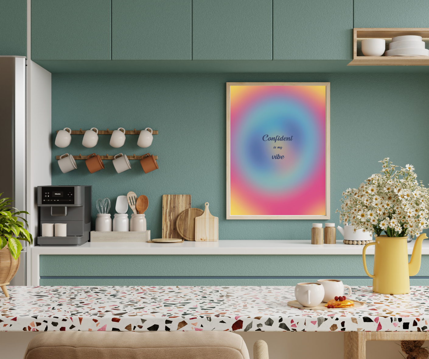Affirmation print - Confident is my vibe