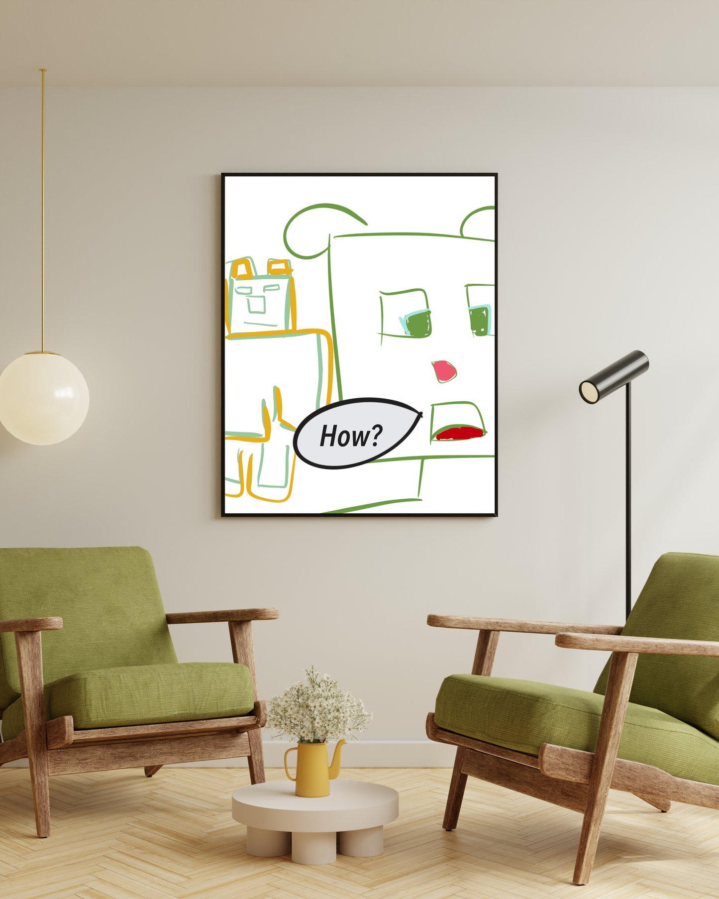 Art Print - How?