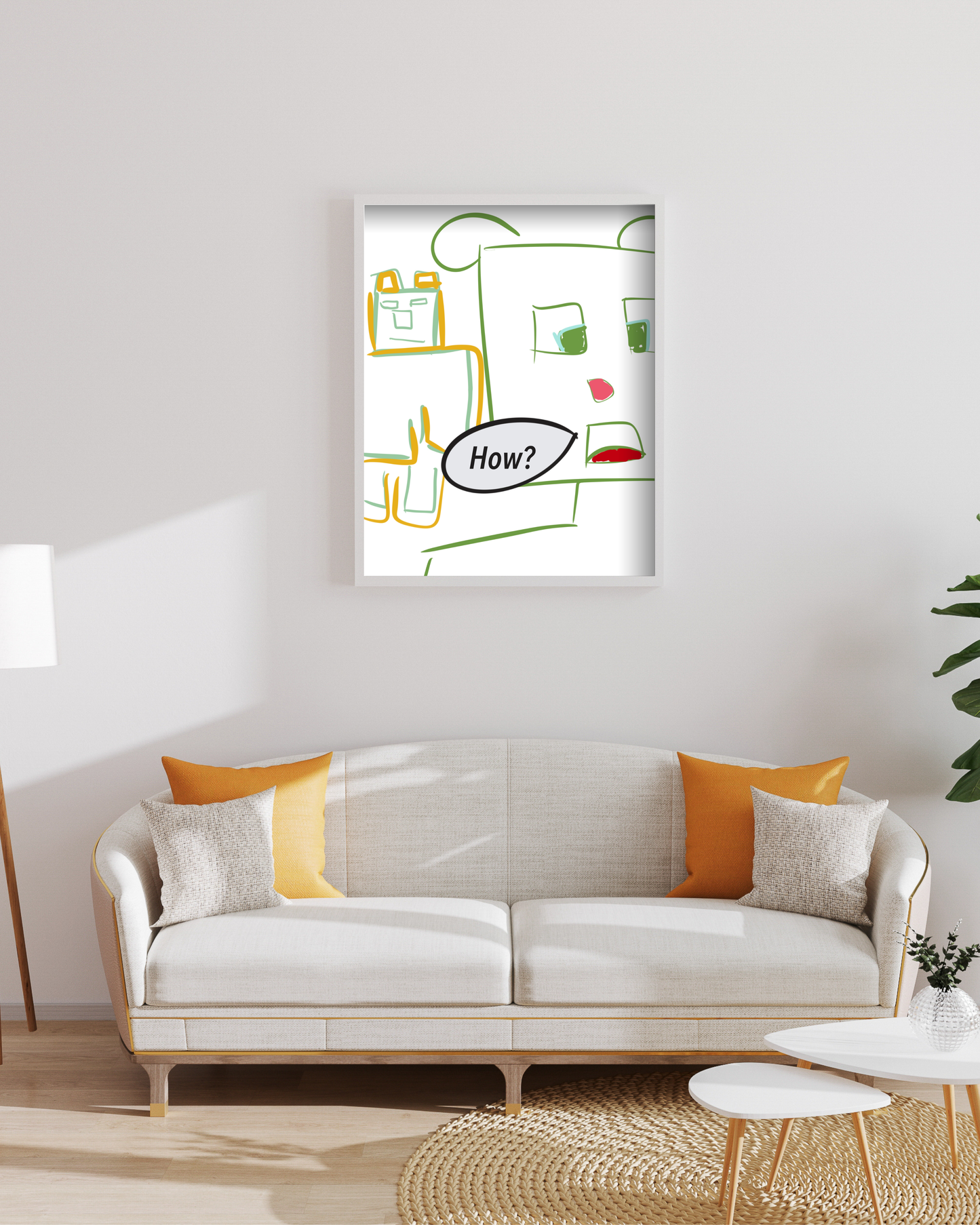 Art Print - How?