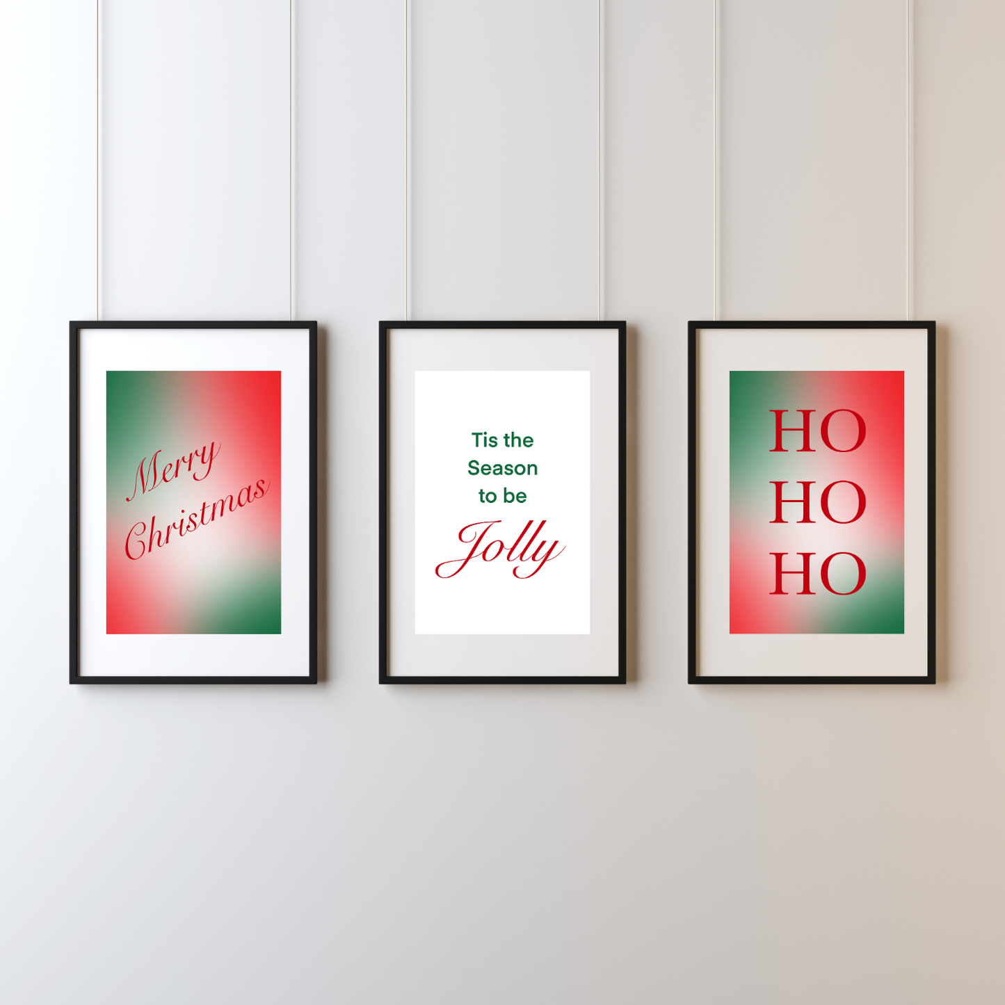 Merry Christmas Wall Print