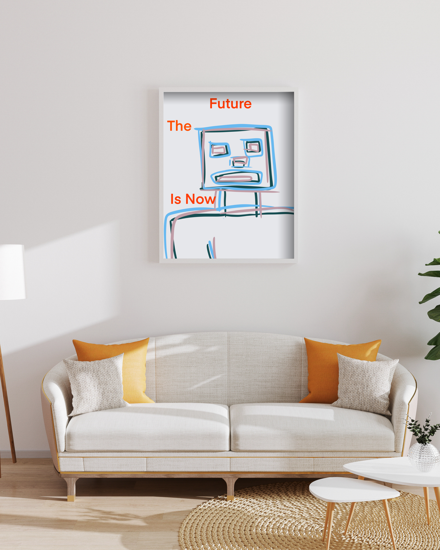 Art Print - The Future Is Now