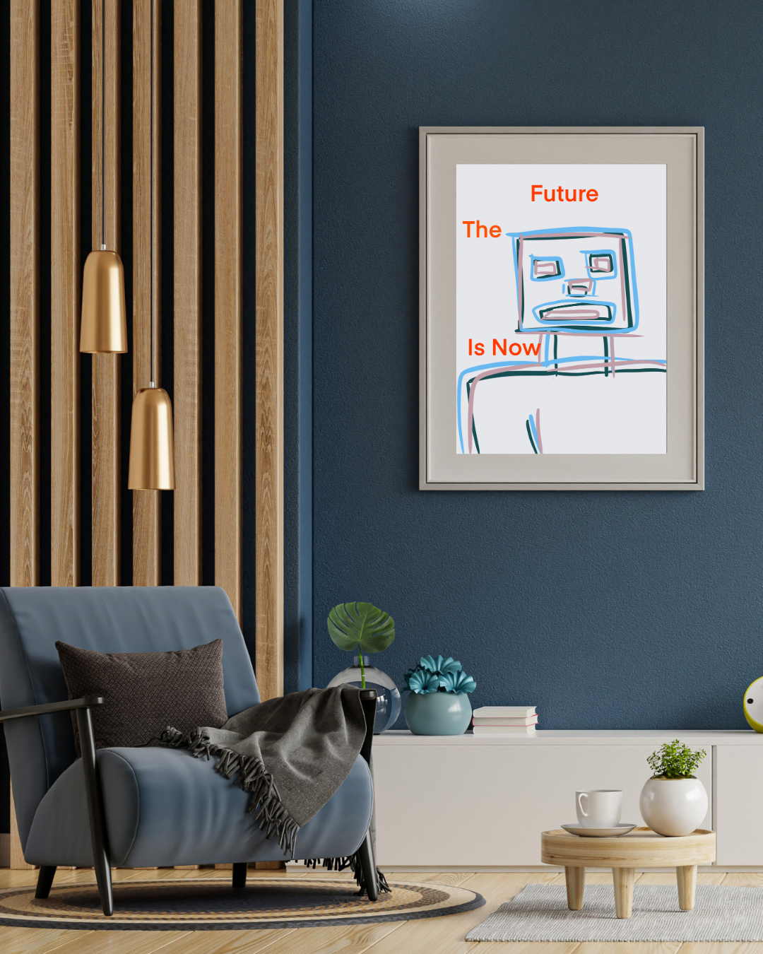 Art Print - The Future Is Now