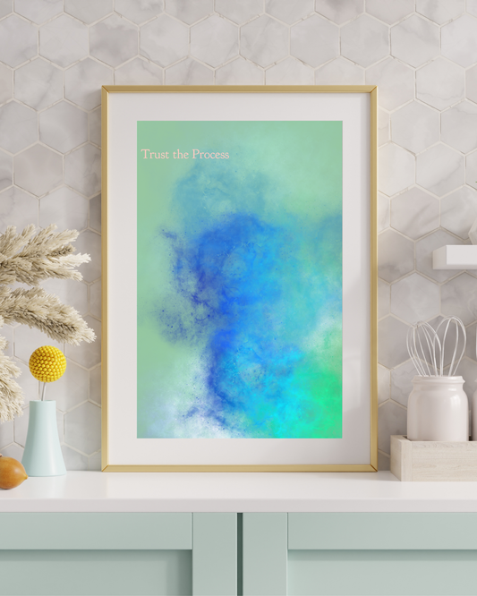 Art print - Trust The Process