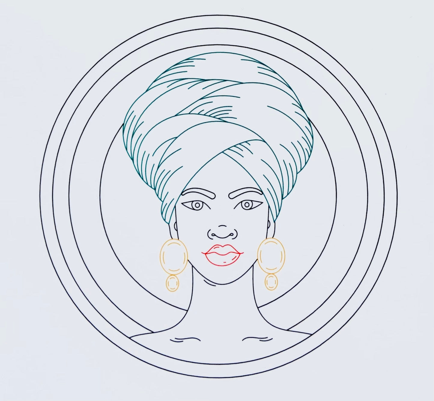 Greeting Card -  Empress
