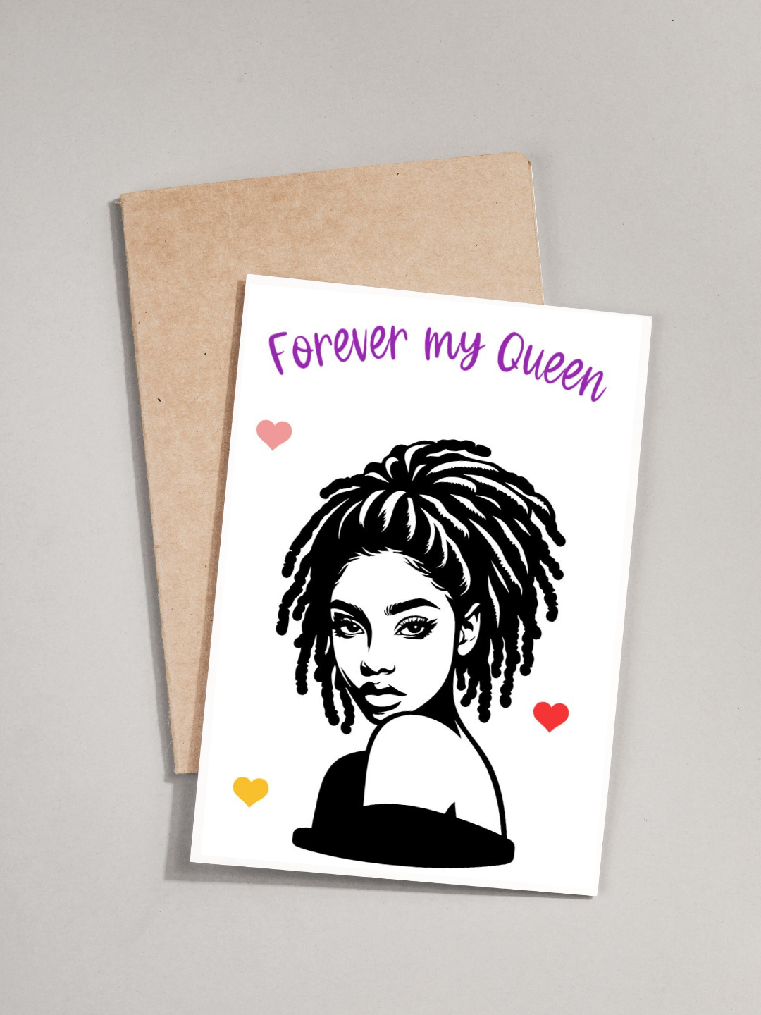 Greeting Card - Forever my Queen